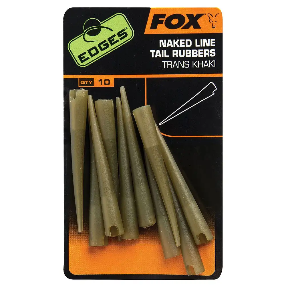 Fox Edges Naked Line Tail Rubbers, Transkhaki Fox Edges Naked Line Tail Rubbers, Transkhaki -Fox Verkaufs-Shop Fox Edges Naked Line Tail Rubbers