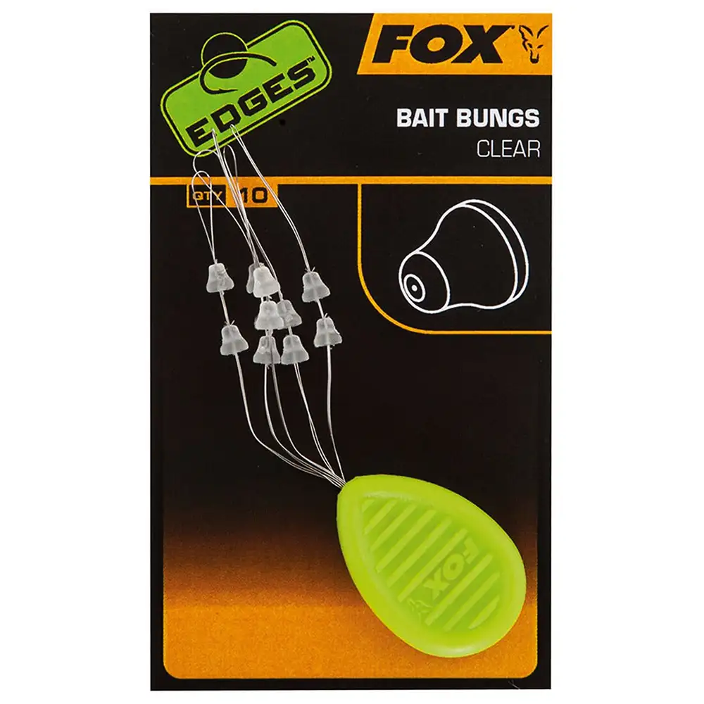 Fox Edges Bait Bungs, Durchsichtig Fox Edges Bait Bungs, Durchsichtig -Fox Verkaufs-Shop