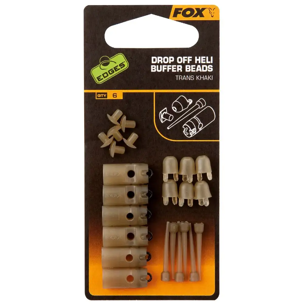 Fox Edges Drop Off Heli Buffer Bead, Transkhaki Kit Fox Edges Drop Off Heli Buffer Bead, Transkhaki Kit -Fox Verkaufs-Shop Fox Edges Drop off Heli buffer bead 1