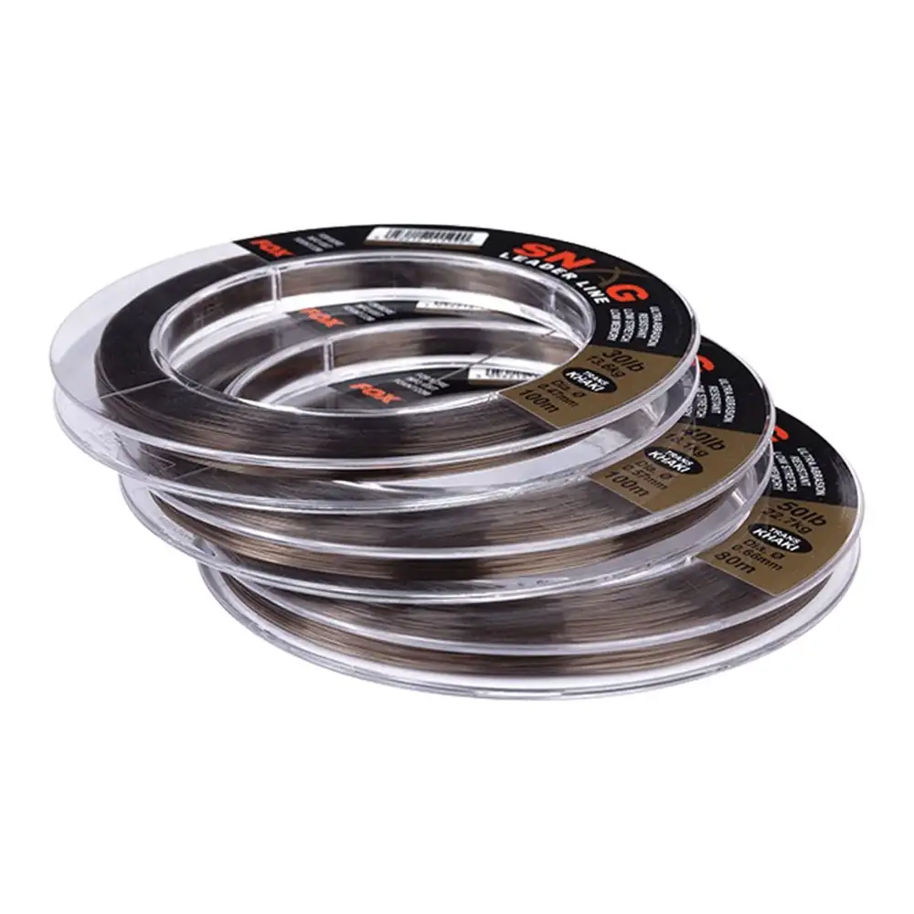 Fox Snag Leader, Camo Vorfachschnur Fox Snag Leader, Camo Vorfachschnur -Fox Verkaufs-Shop fox snag leader line camo 1