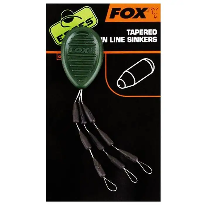 Fox Edges Tapered, Wolfram Schnursinker Fox Edges Tapered, Wolfram Schnursinker -Fox Verkaufs-Shop fox tapered line sinker 1