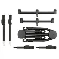 Fox Black Label QR Rod Pod, 3-Ruten -Fox Verkaufs-Shop fox black label qr 3 rod pod complete 2