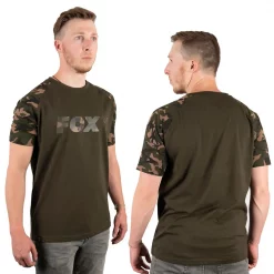 Fox Camo/Khaki T-Shirt -Fox Verkaufs-Shop fox camo khaki print t shirt 3