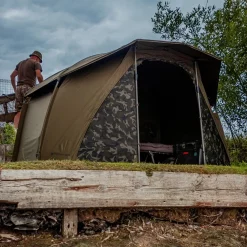 Fox Frontier Bivvy, Camo Mosquitonetzfront -Fox Verkaufs-Shop fox frontier camo mozzy mesh 3