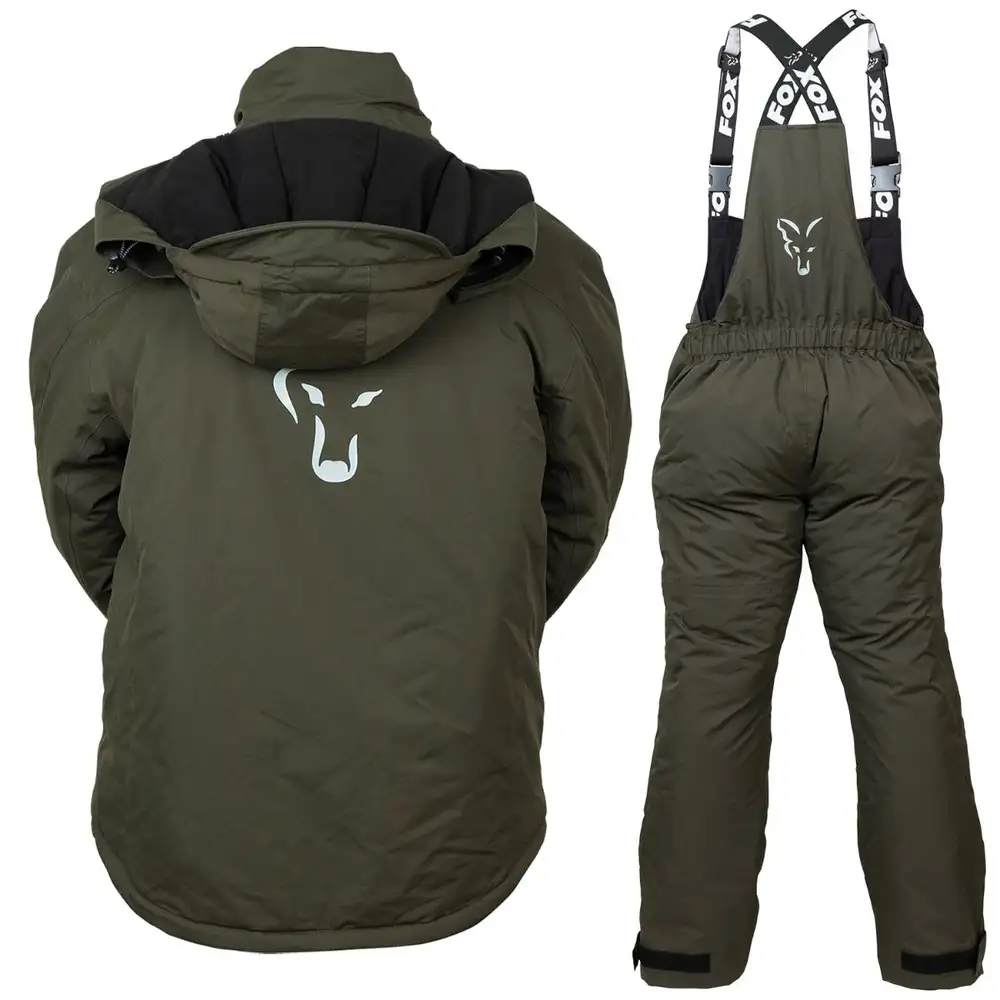 Fox Zweiteiliger Thermoanzug, Grün & Silber Fox Zweiteiliger Thermoanzug, Grün & Silber -Fox Verkaufs-Shop